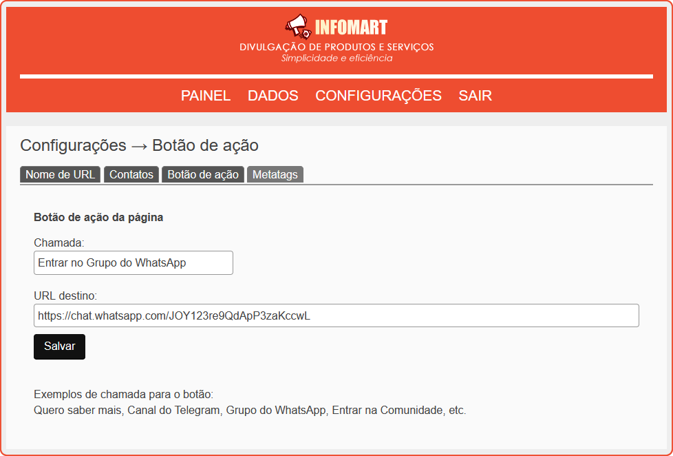 [Cria&ccedil;&atilde;o do bot&atilde;o a&ccedil;&atilde;o da p&aacute;gina]