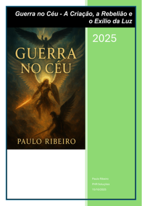 [🔥 GUERRA NO CÉU 🔥 VERSÃO IMPRESSA]